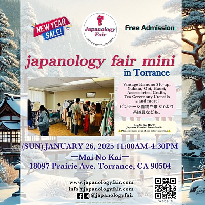 Japanology fair mini SUN 01/26/2025