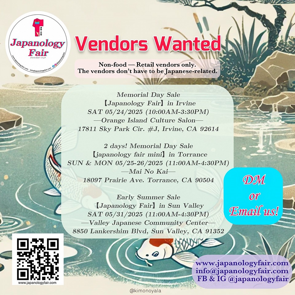 Japanology Fair in Torrance SUN 03/30/2025