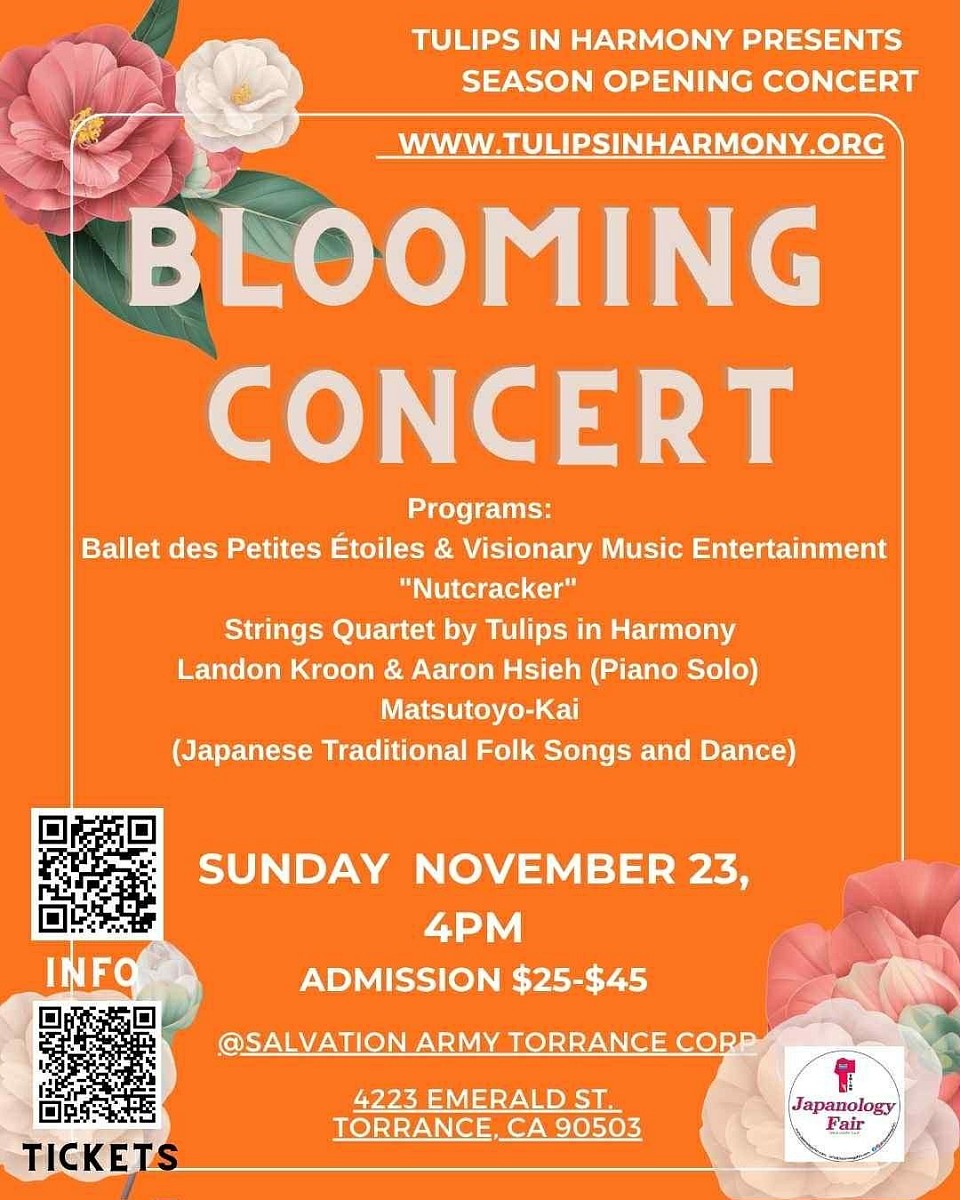 BLOOMING CONCERT in Torrance, CA